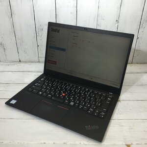 Lenovo ThinkPad X1 Carbon 20QE-S8GP0Q Core i7 8665U 1.90GHz/16GB/なし 〔B0116〕