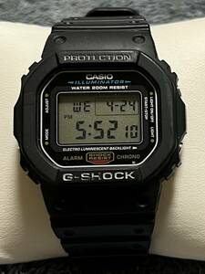 CASIO カシオ G-SHOCK DW-5600E クォーツ 腕時計　【稼動品】　電池新品