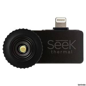 Seek Thermal シークサーマル サーモグラフィーカメラ iPhone/iPad用 赤外線カメラ 小型 検出カメラ 簡易的かつ携帯性がある温度評価