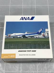 全日空商事 ANA BOEING ボーイング 747-400 REGISTRATION No.JA8098 1:400 モデル NH40062 旅客機 飛行機 航空機 模型 趣味 コレクター