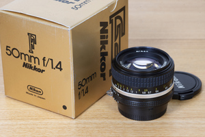 【希少レア物】D刻印入り Ai-s Nikkor 50mm F1.4 美品| Nikon ニコンFマウントレンズ 
