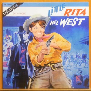 ◎■激レア!ほぼ美品!ダブル洗浄済!★Rita Pavone / Robby Poitevin(リタ パボーネ)『Little Rita Nel West』 ITAオリジLP #61274
