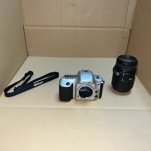 【A2】Nikon F50 ＆ SIGMA シグマ APO 70-300mm F4-5.6D　未確認品【郵便60サイズ