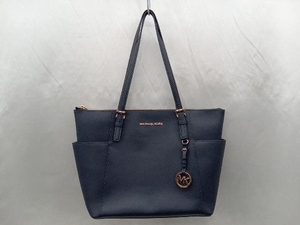 【MICHAEL KORS】マイケルコース 30F2GTTT8L トートバッグ ネイビー レディース 中古