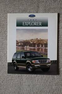 カタログ　１９９７　フォード　エクスプローラー　Ford EXPLORER　本国版　英語　