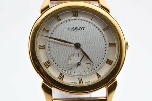 美品 ティソ A280 コンビ クロノグラフ ラウンド レディース クォーツ 腕時計 TISSOT