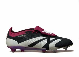 adidas Predator Elite Foldover Tongue Firm Ground "Core Black/Off White/Legacy Burgundy" 26.5cm IF8897