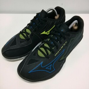 MIZUNO ミズノ スニーカー シューズ 靴 26cm 71GA228024 WAVE CLAW EL 2 ウエーブクロー バドミントンシューズ ブラック