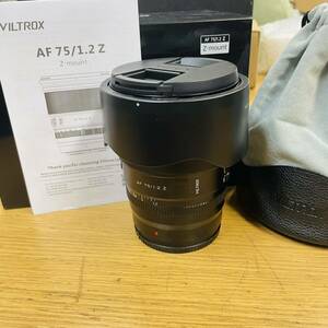 Viltrox AF 75mm F1.2 Z Pro 箱付属品あり ニコン Zマウント NN1158