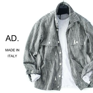 dp447●ミラノの街着ブランド●今季新作●春夏デザインジャケット●イタリア製●S