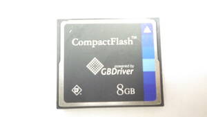 新入荷　TDK　コンパクトフラッシュ　CF 8GB　中古動作品