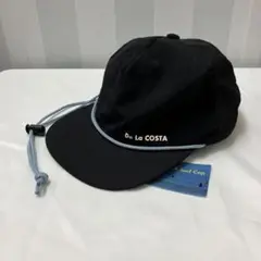 ❤️GW迄限定セール❤️ DE LA COSTA デラコスタ  　帽子  　ブラック
