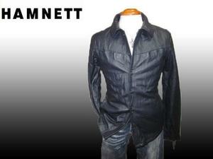 特価品◆新品 ハムネット レザージャケット M f101153