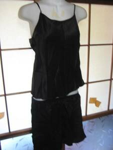 キャミソール＋パンツ　黒Ｌ　（日本のＳサイズ）想定身長148-155cm