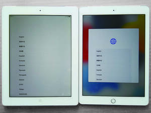 T20★iPad ２台まとめて　iPad4 + iPad Air2　ジャンク品