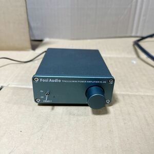 あ-4825）Fosi Audio TPA3116 オーディオアンプデジタルアンプ　中古現状品