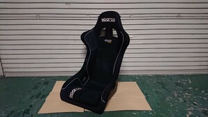 SPARCO スパルコ RACING SEAT レーシングシート フルバケットシート EVO VTR 黒 00807FNR FIA 8855-1999 2012年製 直接引き取り可