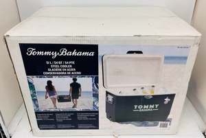 CZO2266 未使用 Tommy Bahama トミーバハマ スチールクーラーボックス 51L アウトドア用品 キャンプ