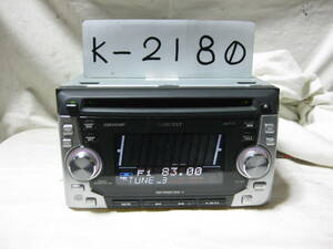 K-2180　ADDZEST　アゼスト　ADB345MP　MP3　AUX　2Dサイズ　CD&カセットデッキ　故障品