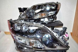 LEXUS LS600h LS600 UVF45 UVF46 LS系 ハイブリッド レクサス 純正 LED ヘッドライト 左右 セット 付属品完備 綺麗 KOITO 50-96 刻印 モ ②