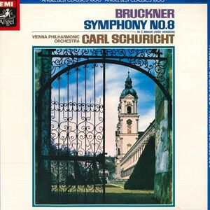 2LP Carl Schuricht Bruckner Symphony No.8 In C EAC550434 ANGEL Japan Vinyl /00660