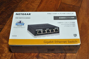 未使用 未開封 新品 未使用 NETGEAR ( ネットギア ) GS305 ( GS305-300JPS ) ギガビット5ポート アンマネージスイッチ