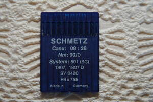 ♪♪♪新品・SCHMETZ・シュメッツ工業用ミシン針・EB×755　NM:90 SIZE:14 10本セット♪♪♪13