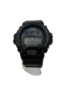 CASIO◆クォーツ腕時計/デジタル/ラバー/BLK/BLK/DW-6900