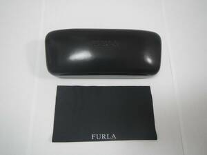 【★未使用 保管品 眼鏡ケース★】FURLA　フルラ　メガネケース サングラスケース のみ ※付属品あり：クロス（めがね拭き）※