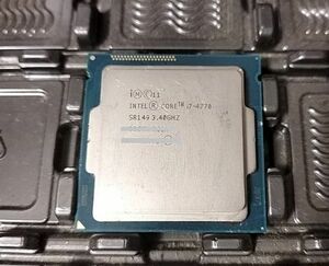 Intel Core i7-4770 3.40GHz SR149（LGA1150、4コア、8スレッド、第4世代） 送料無料