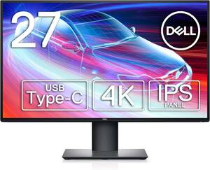 //Dell U2720QM 27インチ 4Kモニター(3年間無輝点交換保証/IPS非光沢/USB Type-C・DP・HDMI/縦横回転・高さ調整/DCI-P3 /VESA Display)//