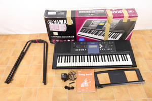 【動作OK】YAMAHA PSR-E333 ヤマハ 電子キーボード 電子ピアノ 2012年 スタンド付 箱付き 楽器 鍵盤楽器 004JLMJO33