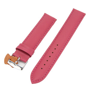 スペイン Diloy 20mm ロングサイズ レザー 腕時計ベルト 302 エッセンシャル バンド 本革(ピンク)