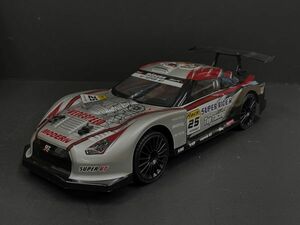 2.4GHz 1/14 ドリフトラジコン R35 GTR タイプ 銀【塗装済み完成品フルセット】☆最高時速30ｋｍ/ｈ☆