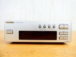 S) ONKYO オンキョー FM/AM チューナー T-405TX 音響機器 オーディオ @80 (4)