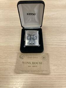 WINSHOUSE クロムハーツ風　ZIPPO ジッポー 喫煙具 ジッポ オイルライター Zippo SILVER ライター　コレクター　シルバー