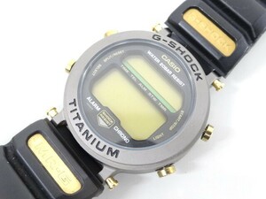 ジャンク CASIO カシオ G-SHOCK Gショック MR-G MRG-1 TITANIUM チタニウム 20BAR デジタル クォーツ 腕時計