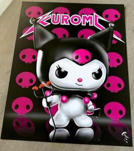 Kuromi Hello Kitty funko Style print 海外 即決