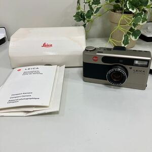 美品 動作品 箱付 LEICA ライカ minilux ミニルックス SUMMARIT 1:2.4 40㎜ コンパクトフィルムカメラ 