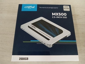 【未開封品】 crucial CT2000MX500SSD1/JP [Crucial MX500 SATA 6Gb/s 2TB] 内蔵型SSD
