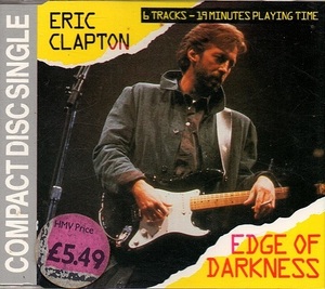 激レア　CD　Eric Clapton　/　Edge of Darkness　1985　soundtrack　8cm CD single