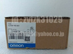 ◆送料無料◆新品 OMRON　プログラムコントローラー CJ1W-NC481 ◆保証