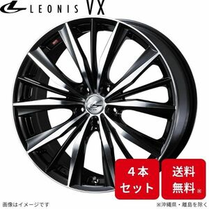 ウェッズ ホイール レオニスVX インプレッサWRX STI GDB スバル 18インチ 5H 4本セット 0033280 WEDS