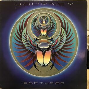 即決 USオリジナル ポスター付 LP Journey / Captured / 1枚目 MASTERDISKとRL刻印あり