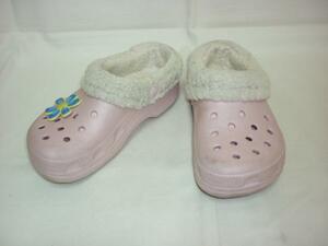 【YS-1】■クロックス crocs　キッズ　ストラップ無しサンダル■