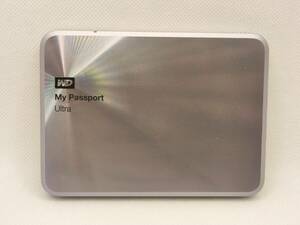 【ジャンク扱い】 Western Digital ポータブルHDD My Passport Ultra Metal Edition シルバー USB3.0 1TB WDBTYH0010BSL-0B