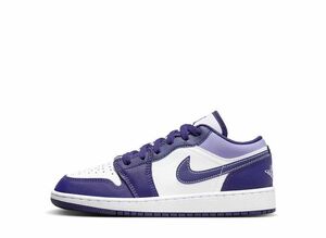 Nike GS Air Jordan 1 Low "Sky J Purple" 24.5cm 553560-515