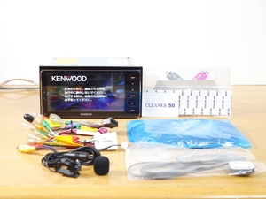 【0516】 MDV-M808HDW 2024最新地図 純正未使用アンテナ付 フルセグ/DVD/Bluetooth/録音/USB ハイレゾ KENWOOD