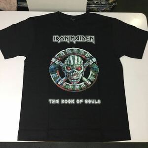 SR6B2♪ バンドデザインTシャツ Lサイズ　アイアンメイデン IRON MAIDEN ①