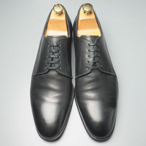 GP6938//イタリア製*ドルチェ&ガッバーナ*メンズ6.5/プレーントゥ/レザーシューズ/革靴/黒/ブラック